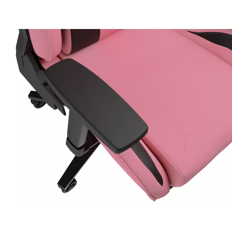 Silla gaming para PC GENESIS Nitro 720 con relleno de aire negra rosa 150 kg