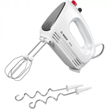 Batidora de mano Bosch MFQ22100 — 375 W, de mano, gris/blanco, 0,9 kg