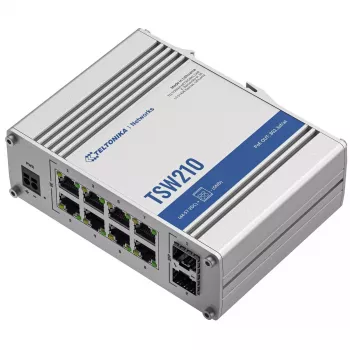 Switch no gestionado Teltonika TSW210