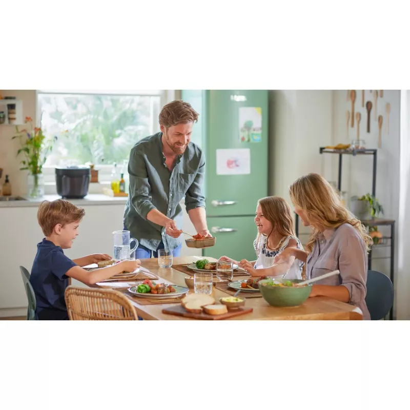 Philips All-in-One Cooker HD2151/40 olla multicocción, 5 l, 1000 W, negra