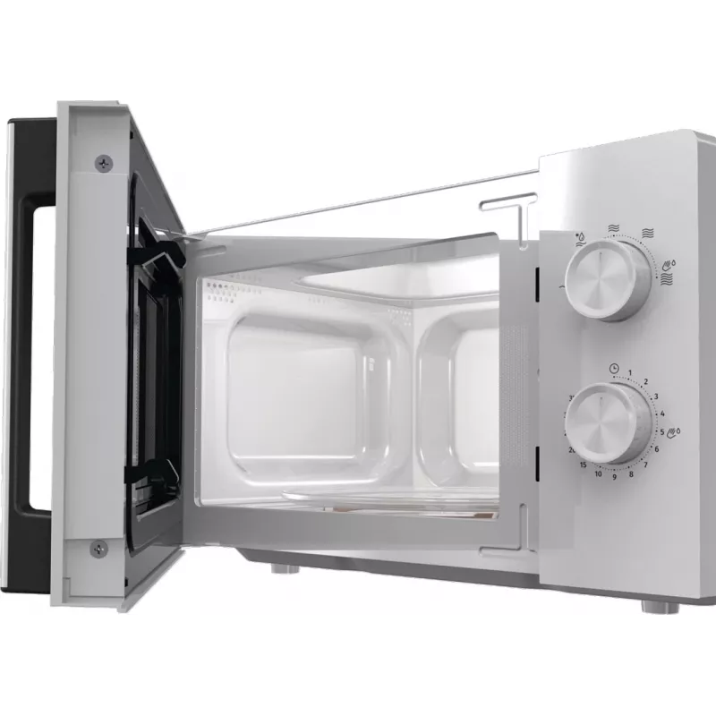 Microondas solo Gorenje 740248 — 800 W, 20 l, blanco, 5 niveles de potencia, plato giratorio de 270 mm