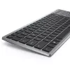 Teclado DELL KB740 Office RF Wireless + Bluetooth QWERTY US International gris negro