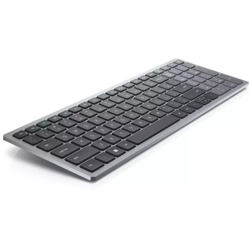 Teclado DELL KB740 Office RF Wireless + Bluetooth QWERTY US International gris negro