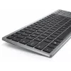 Dell Pro Plus Compact KB740 – tamaño completo (100%), RF Wireless + Bluetooth, ruso QWERTY, negro/gris