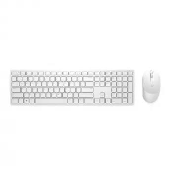 Teclado y ratón Dell KM5221W Pro Wireless set blanco 2,4 GHz