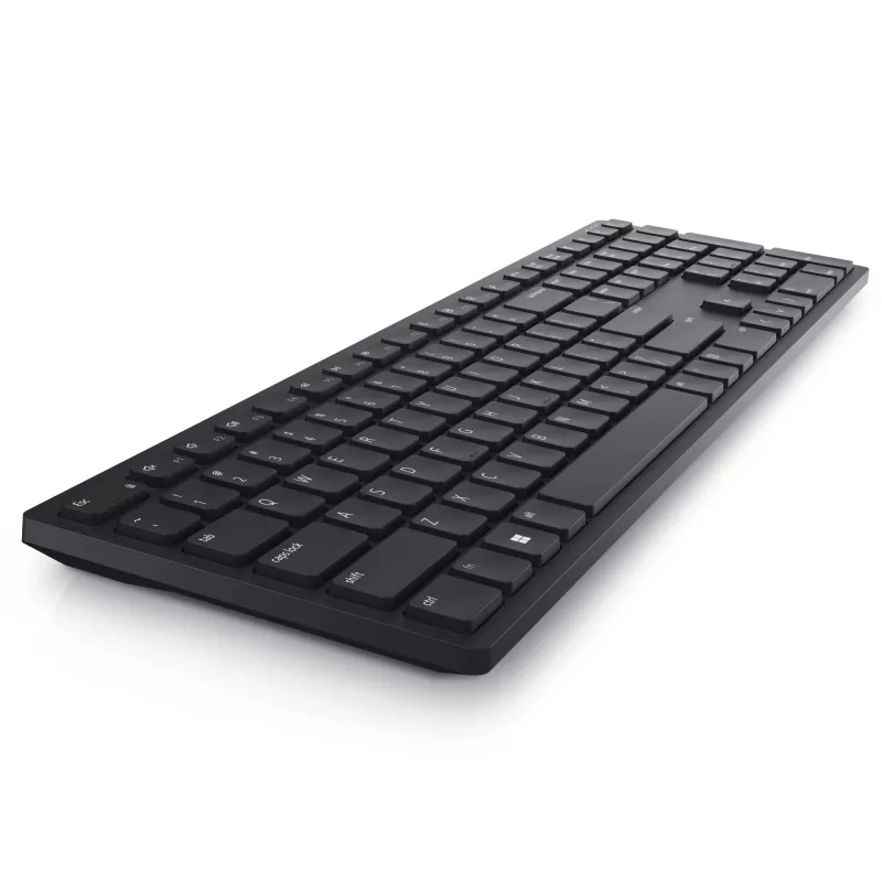 Teclado DELL Pro - KB500 - ruso (QWERTY), tamaño completo (100%), inalámbrico, RF Wireless, interruptores de émbolo, QWERTY, negro