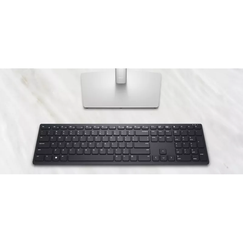 Teclado DELL Pro - KB500 - ruso (QWERTY), tamaño completo (100%), inalámbrico, RF Wireless, interruptores de émbolo, QWERTY, negro