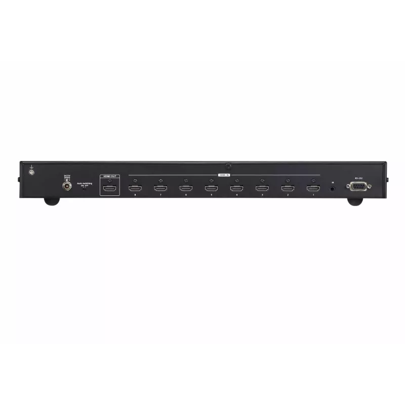 Conmutador HDMI ATEN 8 puertos True 4K, HDMI, metal, negro, 60 Hz, 3 m, 1920 x 1080 (HD 1080), 3840 x 2160, 4096 x 2160