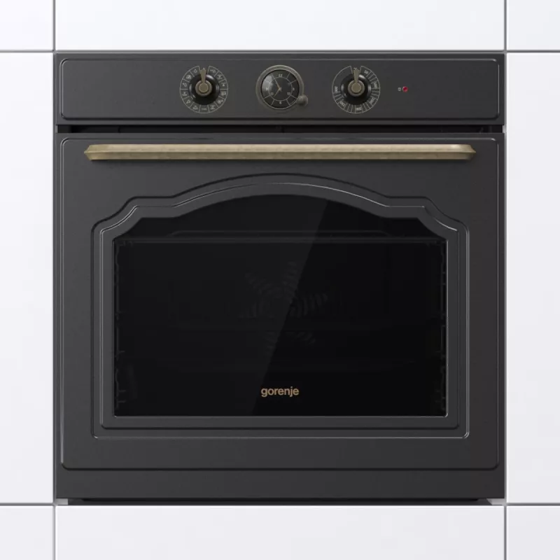Horno Gorenje BO3CO4L02 1 BOS67371CLB PL_ILCL, grande, eléctrico, 77 L, 2300 W, 77 L, 2300 W