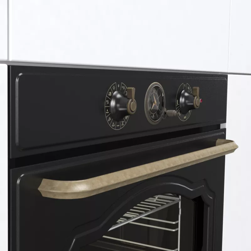 Horno Gorenje BO3CO4L02 1 BOS67371CLB PL_ILCL, grande, eléctrico, 77 L, 2300 W, 77 L, 2300 W