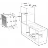 Horno Gorenje BO3CO4L02 1 BOS67371CLB PL_ILCL, grande, eléctrico, 77 L, 2300 W, 77 L, 2300 W