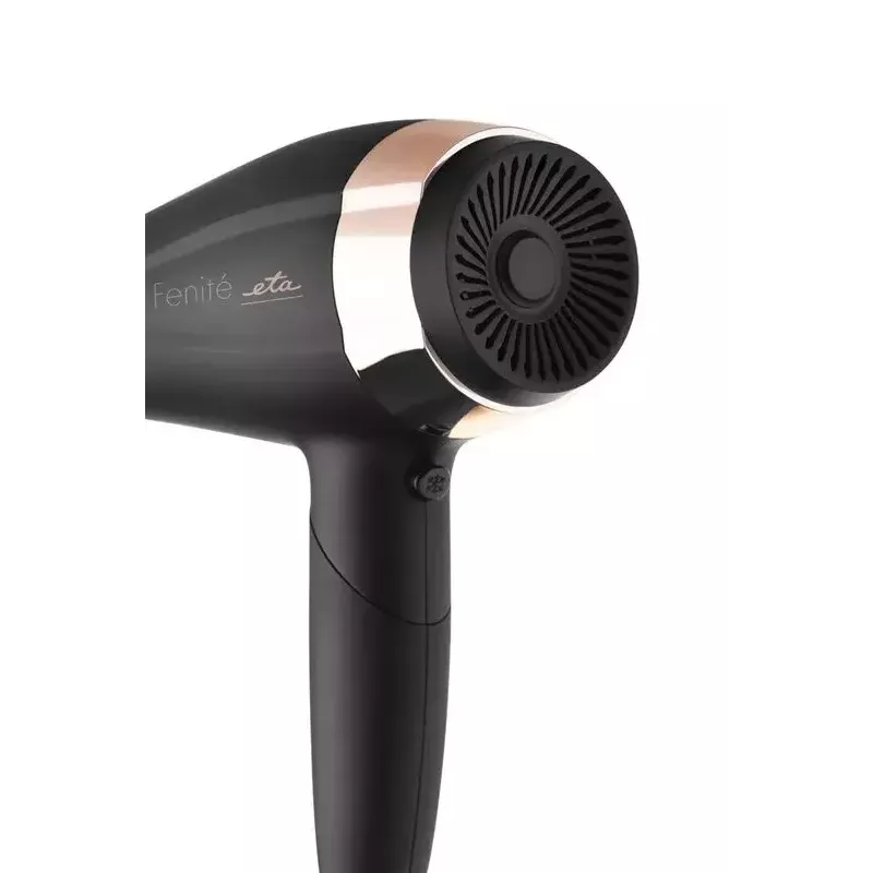 Secador de pelo ETA ETA732090020 2200 W, iónico, aire frío, 3 niveles de calor, 2 velocidades, negro