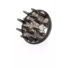 Secador de pelo ETA ETA732090020 2200 W, iónico, aire frío, 3 niveles de calor, 2 velocidades, negro