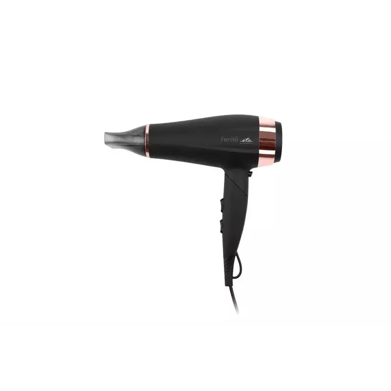 Secador de pelo ETA ETA732090020 2200 W, iónico, aire frío, 3 niveles de calor, 2 velocidades, negro