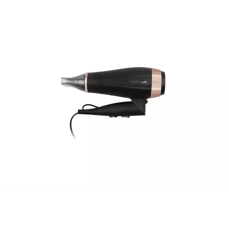 Secador de pelo ETA ETA732090020 2200 W, iónico, aire frío, 3 niveles de calor, 2 velocidades, negro