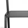Neomounts NS-M4000BLACK carro para TV, soporte de suelo 60-105 pulgadas (152,4-267 cm), máx. 150 kg, VESA 200x200-1000x600, altura regulable, con estante, negro