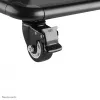 Neomounts NS-M4000BLACK carro para TV, soporte de suelo 60-105 pulgadas (152,4-267 cm), máx. 150 kg, VESA 200x200-1000x600, altura regulable, con estante, negro