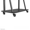 Neomounts NS-M4000BLACK carro para TV, soporte de suelo 60-105 pulgadas (152,4-267 cm), máx. 150 kg, VESA 200x200-1000x600, altura regulable, con estante, negro