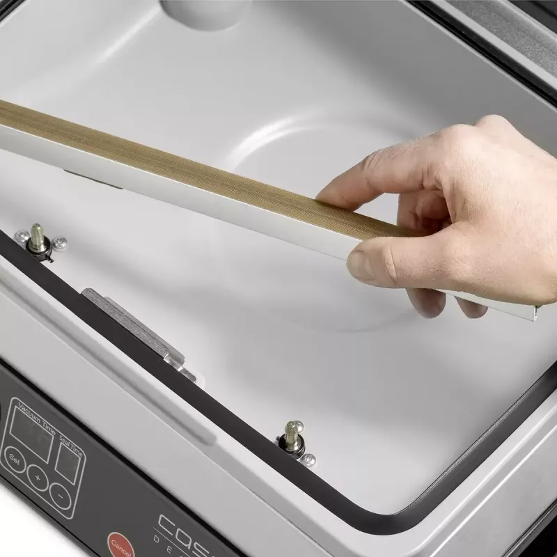 Envasadora al vacío Caso VacuChef 50 Power 300 W acero inoxidable modelo 01416 para conservación de alimentos