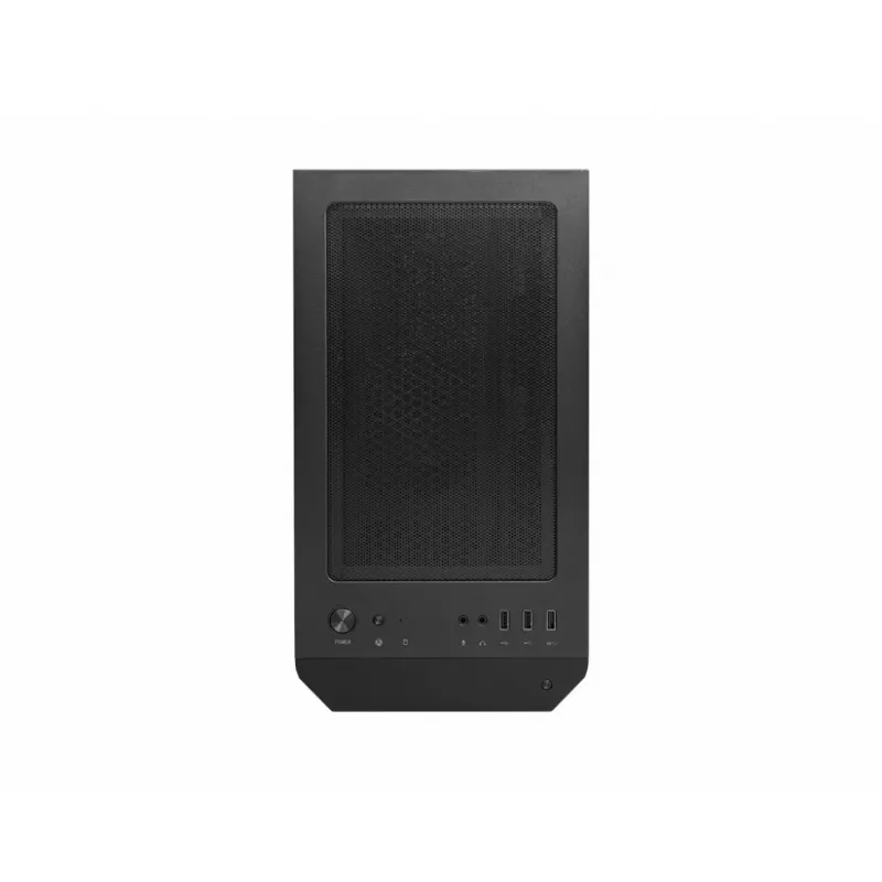 Caja de PC MSI MAG FORGE M100A Micro Tower Negra con cristal templado, 3 ventiladores frontales de 120 mm, RGB, microATX/Mini-ITX