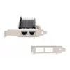 DIGITUS Adaptador de servidor Ethernet – 10 Gbit/s Dual-Port PCIe X8, Intel X540 BT2