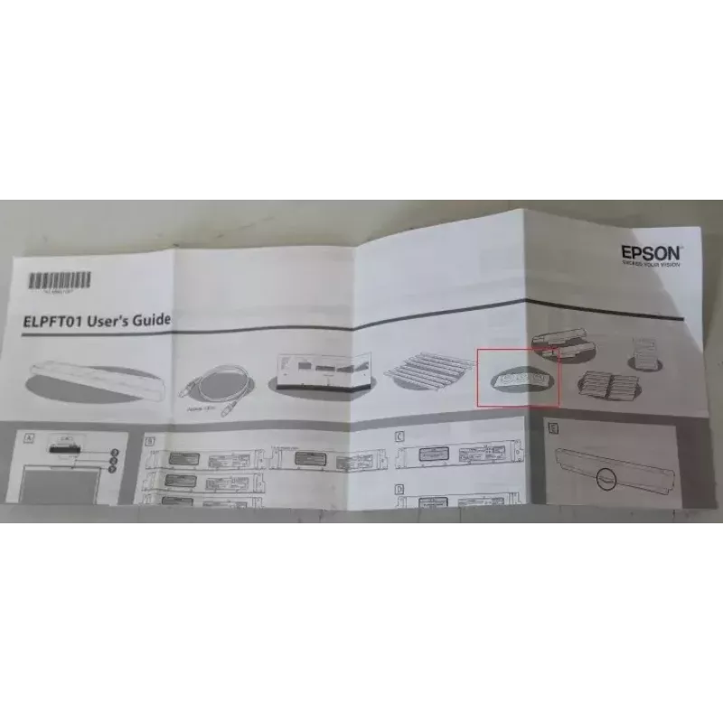 Unidad táctil Epson ELPFT01 FALTAN ALMOHADILLAS V12H007A24SO