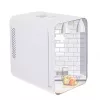 Mininevera independiente Adler AD 8085, 4 L, apertura derecha, puerta con espejo, 220–240 V/12 V