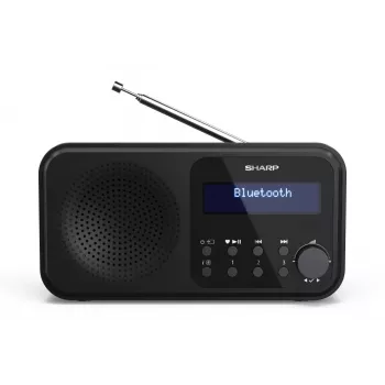 Sharp DR-P420(BK) Tokyo Radio digital portátil, Portátil, Digital, DAB, DAB+, FM, Auto-Scan, Auto-Tuning, 2 W, AAC