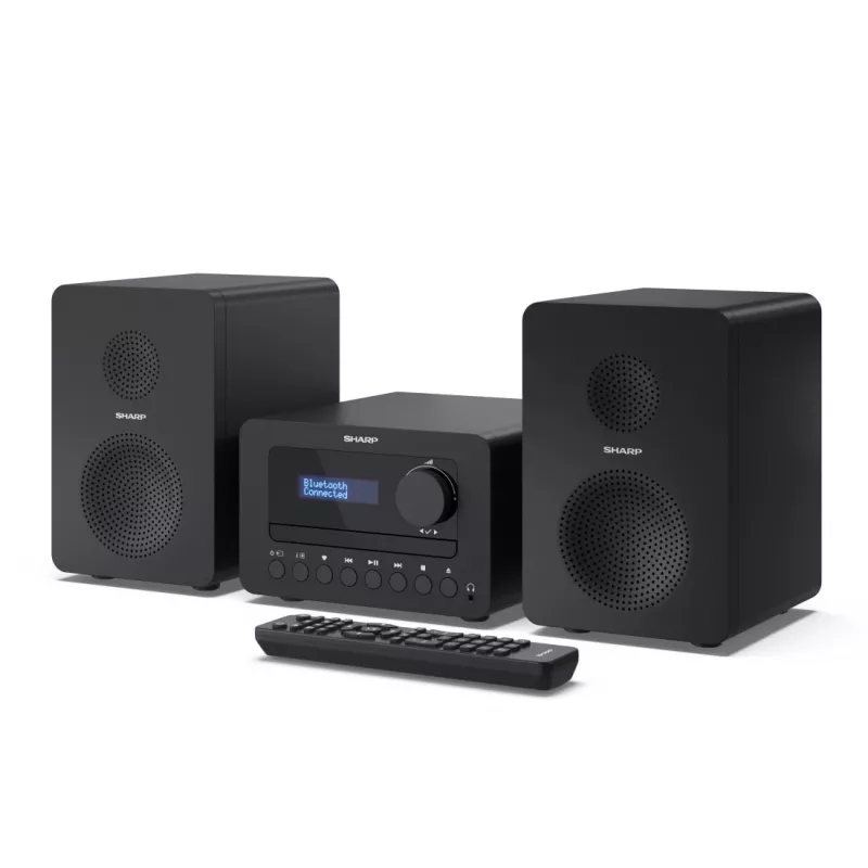 Sharp TOKYO DAB+ HI-FI Micro System Microssistema de audio doméstico 40 W Negro