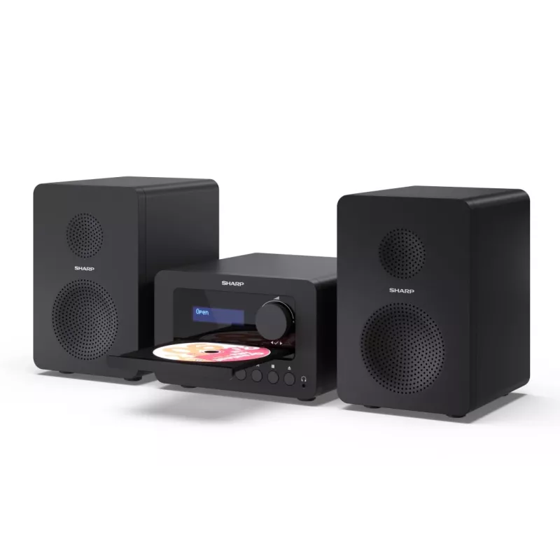 Sharp TOKYO DAB+ HI-FI Micro System Microssistema de audio doméstico 40 W Negro