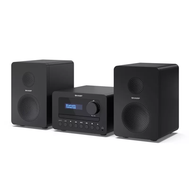 Sharp TOKYO DAB+ HI-FI Micro System Microssistema de audio doméstico 40 W Negro