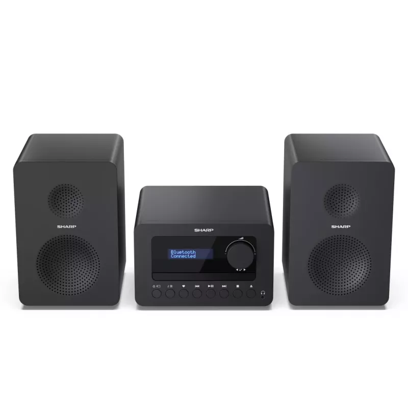 Sharp TOKYO DAB+ HI-FI Micro System Microssistema de audio doméstico 40 W Negro