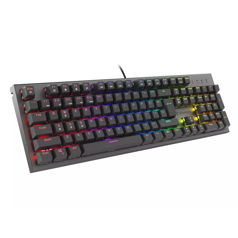 GENESIS Thor 303 Teclado Gaming USB QWERTY US International Negro