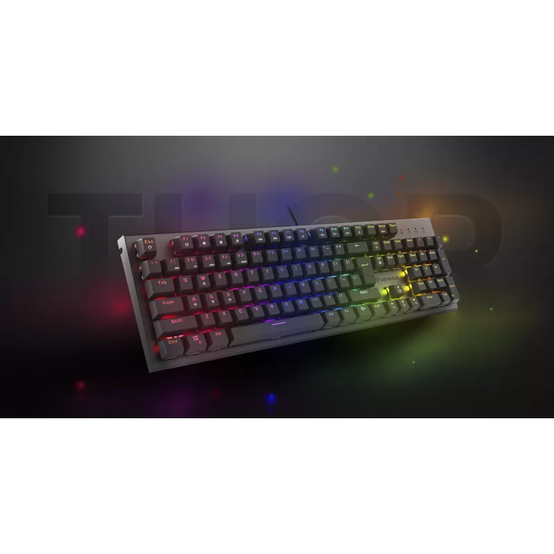 GENESIS Thor 303 Teclado Gaming USB QWERTY US International Negro