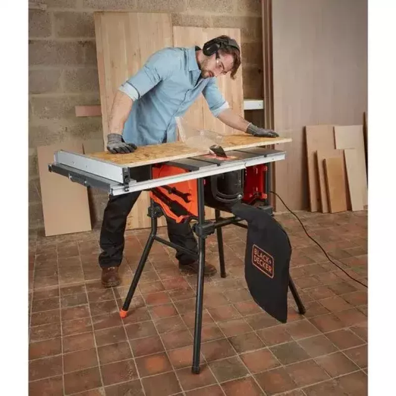 Black & Decker BES720-QS sierra de mesa, 1800 W, hoja de 254 mm, 4800 rpm