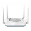 Router inteligente D-Link EAGLE PRO AI AX3200, Wi-Fi 6 (802.11ax), doble banda (2,4 GHz / 5 GHz), Ethernet LAN, blanco, router de sobremesa/barra