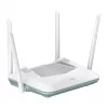 Router inteligente D-Link EAGLE PRO AI AX3200, Wi-Fi 6 (802.11ax), doble banda (2,4 GHz / 5 GHz), Ethernet LAN, blanco, router de sobremesa/barra