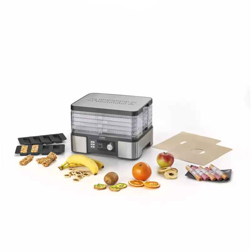 Deshidratador de alimentos Caso DH 450 — 5 bandejas, potencia 370–450 W