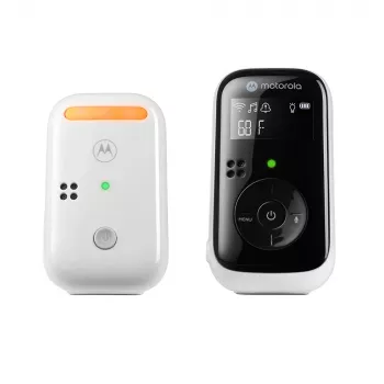 Motorola | Intercomunicador de audio para bebés | PIP11 | Pantalla LCD retroiluminada; Pantalla LCD retroiluminada; Luz de noche; Control de temperatura ambiente; Temperatura ajustable en C° y F°