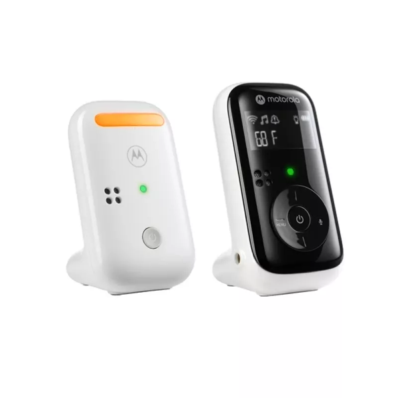 Motorola | Intercomunicador de audio para bebés | PIP11 | Pantalla LCD retroiluminada; Pantalla LCD retroiluminada; Luz de noche; Control de temperatura ambiente; Temperatura ajustable en C° y F°