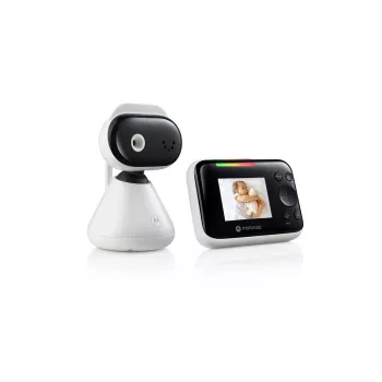 Intercomunicador para bebés con vídeo Motorola PIP1200 300 m FHSS negro, blanco