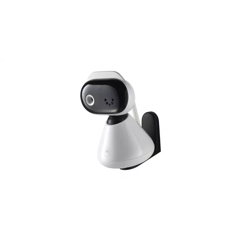 Motorola PIP1500 vigilabebés con vídeo, pantalla en color de 5 pulgadas, 480 x 272, FHSS, alcance de 300 m, comunicación bidireccional, visión nocturna por infrarrojos, control de temperatura ambiente, blanco/negro