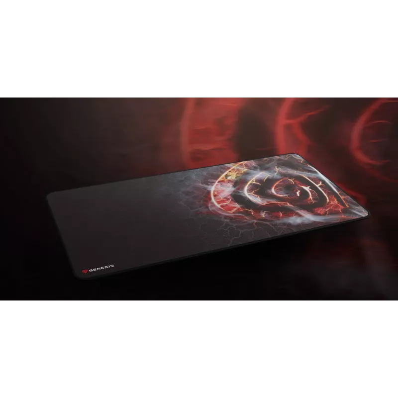 Alfombrilla gaming GENESIS Carbon 500 Maxi Lava G2 multicolor