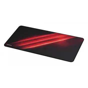 Alfombrilla gaming GENESIS Carbon 500 Maxi Flash G2 negra, roja
