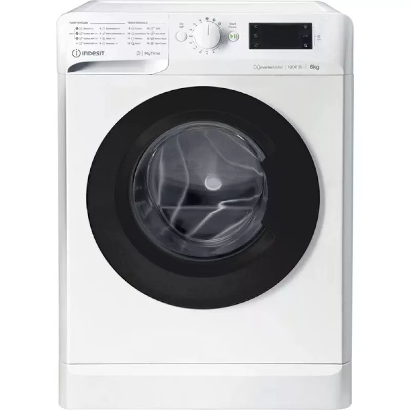 Lavadora Indesit MTWSE 61294 WK EE carga frontal 6 kg 1151 rpm blanca