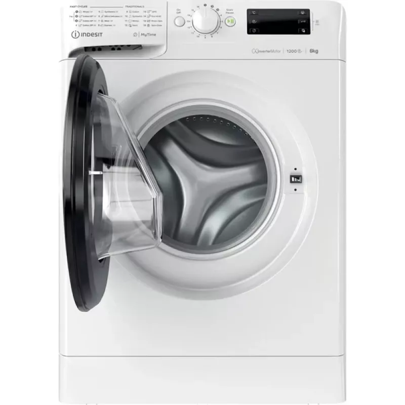 Lavadora Indesit MTWSE 61294 WK EE carga frontal 6 kg 1151 rpm blanca