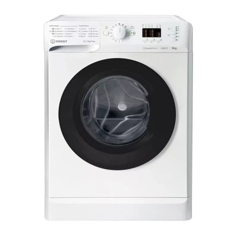 Lavadora Indesit MTWSA 61294 WK EE de carga frontal 6 kg 1151 rpm blanca