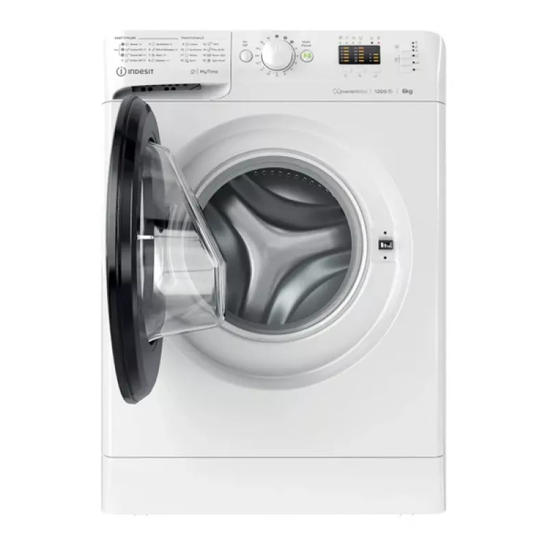 Lavadora Indesit MTWSA 61294 WK EE de carga frontal 6 kg 1151 rpm blanca