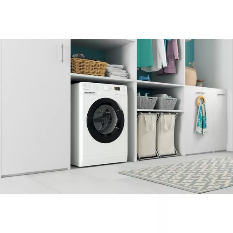 Lavadora Indesit MTWSA 61294 WK EE de carga frontal 6 kg 1151 rpm blanca