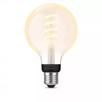 Bombilla inteligente Philips G93 Globe E27 — LED 7 W, Bluetooth y Zigbee, 95×150 mm